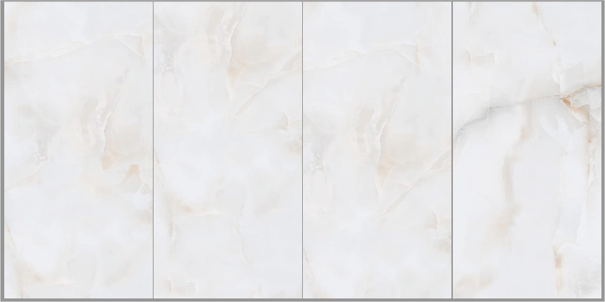 Matētas flīzes ONIX BIANCO SATIN, 60x120 cm, EG